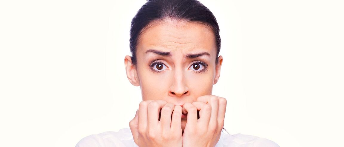 Egy nő parazitákkal fertőzött